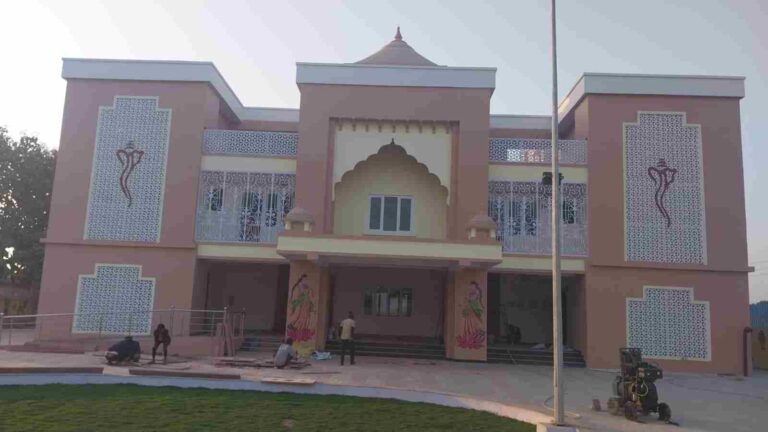 कल्याण मंडपम के बनने में खर्च होगें 4.70 करोड़ रुपये