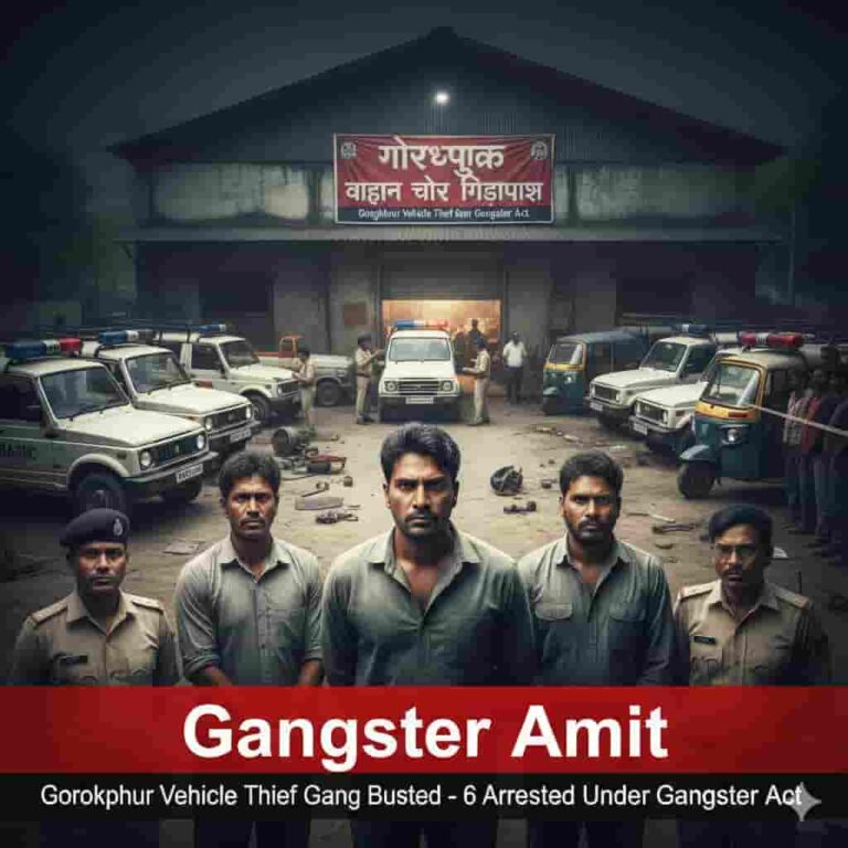 चोरी के पीछे एक संगठित वाहन चोर गिरोह की साजिश
