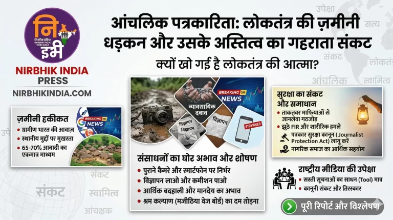 आंचलिक पत्रकारिता (Regional Journalism): एक परिचय और समाजशास्त्रीय दृष्टिकोण