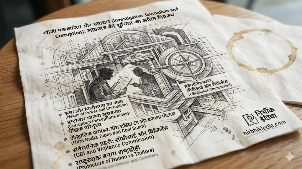 खोजी पत्रकारिता और भ्रष्टाचार (Investigative Journalism and Corruption) खोजी पत्रकारिता और भ्रष्टाचार (Investigative Journalism and Corruption) : भ्रष्टाचार धारणा सूचकांक