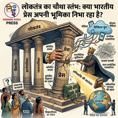 लोकतंत्र का चौथा स्तंभ (Fourth Pillar of Democracy) और उसकी संवैधानिक भूमिका