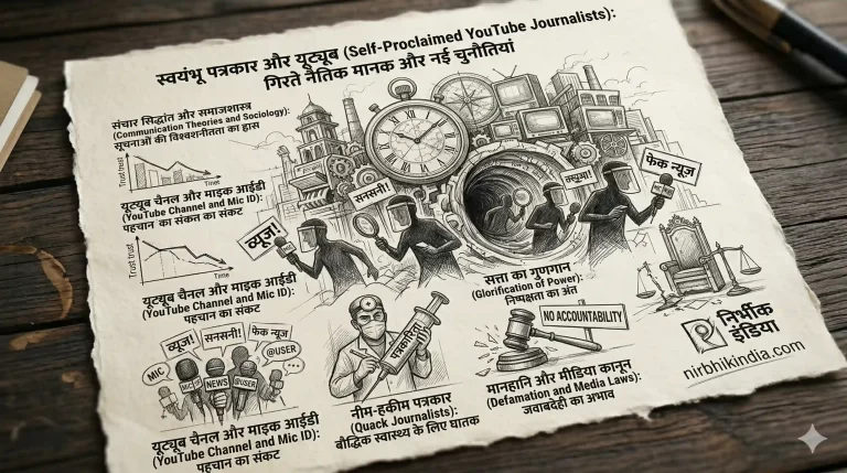 स्वयंभू पत्रकार और यूट्यूब (Self-Proclaimed YouTube Journalists) : यूट्यूब चैनल और माइक आईडी